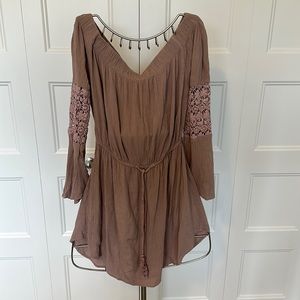 Off the shoulder dress